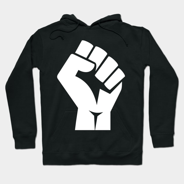 Black Power Fist, black lives matter, civil rights Hoodie by UrbanLifeApparel